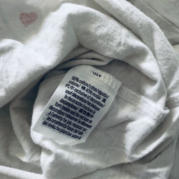 Victoria Secret Pink Heart Crop Top - Picture 7 of 7